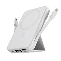 Chargeur portable Magsafe 10000mAh Type C, batterie externe magnétique sans fil