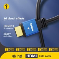 Câble 4K Ultra HD 3D en cuivre sans oxygène pour connexion vidéo PC, TV, projecteur et moniteur (lot de 20)