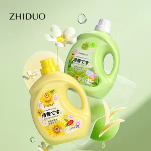 OEM ODM private label ZHIDUO Fragrant enzyme cleaning detergent Clothing cleaning Hand washing machine wash detergent