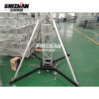 Rangka tampilan aluminium atap berkualitas tinggi untuk pencahayaan panggung DJ dengan desain Modular dan kapasitas beban 500kg