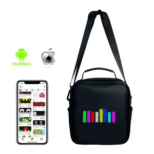 Mochila Escolar LED Programable con Pantalla RGB de Moda 2024, Mochila con Pantalla LED Desplazable para Publicidad Digital con Panel El Glow - Product Image 5