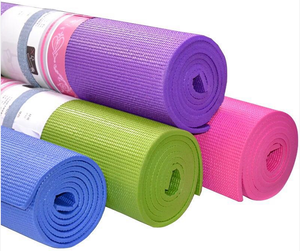 Tapis de yoga en PVC, large et épais, écologique, sans odeur, pour Pilates, portable, pour la musculation à domicile, modèle de marque OEM - Product Image 4