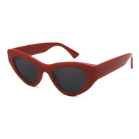 Marque de haute qualité écologique Bio acétate lunettes de soleil femmes polarisées cadre épais oeil de chat lunettes de soleil femmes nuances Uv400 lunettes