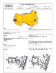 ZHENYUAN ปั๊ม A7V 28 55 58 107 117 160 A7V107LV/DR/EL/HD/MA/SC/NC1.0RPFOO A7V20HD20RPGOO A7V355HD5.1RPGOO ไฮดรอลิกลูกสูบปั๊ม - Product Image 5