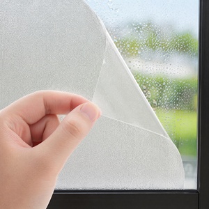 Film <span class=keywords><strong>de</strong></span> protection pour vitres givrées, film <span class=keywords><strong>de</strong></span> confidentialité mat blanc en PVC auto-adhésif opaque pour fenêtres, portes, couvertures <span class=keywords><strong>de</strong></span> fenêtres, autocollants pour la <span class=keywords><strong>maison</strong></span>, les bâtiments, les salles <span class=keywords><strong>de</strong></span> bain - Product Image 1
