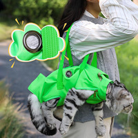 Sac de transport pour chat, portable, pliable, anti-rayures, en polyester, fermeture éclair, sac de transport pour chat, sac à main, sac d'injection