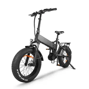 Afang — vélo électrique 1000 w <span class=keywords><strong>de</strong></span> 20 pouces, ebike, moteur dans le pédalier, roue large - Product Image 1