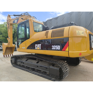 Excavatrice sur chenilles 325D, jaune et noire, équipement de construction d'occasion, poids opérationnel de 25 tonnes, godet de 1,0 m, 108 kW - Product Image 1