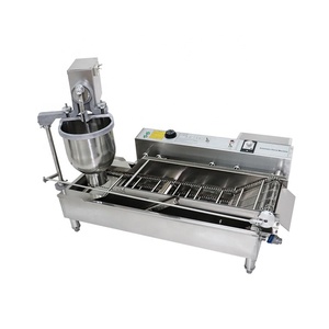 Adonan Ragi Panjang <span class=keywords><strong>Nostalgia</strong></span> 220V Komersial Mini T101 T100 Otomatis Lini Produksi Kecil Mesin Pembuat Donat