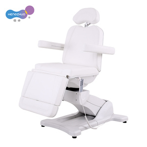 Lit <span class=keywords><strong>de</strong></span> soin électrique à 4 moteurs, homologué CE, design moderne, en cuir PU cosmétique, <span class=keywords><strong>table</strong></span> <span class=keywords><strong>de</strong></span> <span class=keywords><strong>traitement</strong></span> <span class=keywords><strong>de</strong></span> beauté pour salon, hôpital - Product Image 1