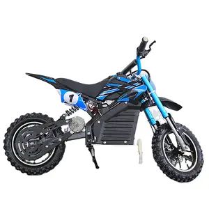 Vendite dirette della fabbrica motocicletta fuoristrada elettrica dirt bike pit bike mini moto cross bike per bambini di età 13