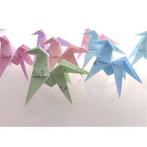 Kit d'art en papier <span class=keywords><strong>origami</strong></span> fait main en forme de cheval avec motifs d'amour et de lettres pour la décoration de mariages et de fêtes et fournitures artistiques - Product Image 4