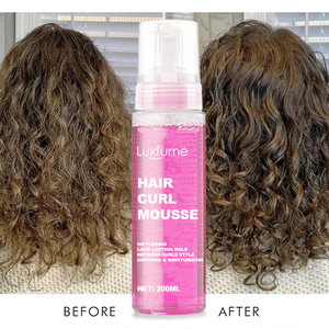 <span class=keywords><strong>Mousse</strong></span> à friser personnalisée rose <span class=keywords><strong>Mousse</strong></span> activatrice <span class=keywords><strong>de</strong></span> <span class=keywords><strong>boucles</strong></span> <span class=keywords><strong>de</strong></span> vague <span class=keywords><strong>de</strong></span> cheveux afro pour cheveux bouclés 200ml - Product Image 4
