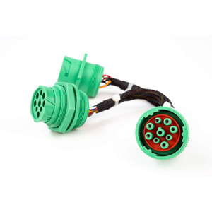 TYPE2 SAE J1939 9pin Data Power Splitter Y <span class=keywords><strong>Cable</strong></span> pour Truck ELD GPS Tracker Diagnostic Tools - Product Image 4