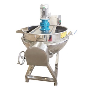50L นมแจ็คเก็ตกาต้มน้ำทำอาหารแจ็คเก็ตกาต้มน้ำถังผสม - Product Image 3