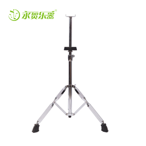 Venta al por Mayor de Par de Congas de Madera Natural Brillante de 8+9 Pulgadas, Percusión Manual con Piel de Cabra y Soporte Trípode Estable, Logotipo Personalizado - Product Image 6