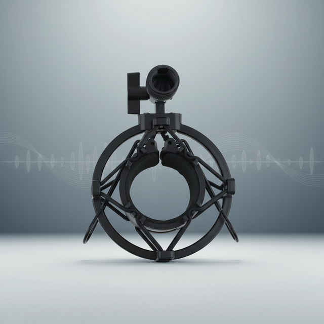 41mm-45mm Diameter Metal Mic Shock Mount Microphone Stand Set