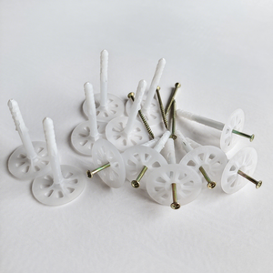 60mm diamant de qualité industrielle HDPE toiture <span class=keywords><strong>clou</strong></span> rondelle isolation fixation mur externe expansion thermique ancrage clous - Product Image 6