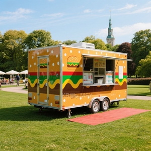 Kiosque mobile de vente de nourriture de rue certifié CE 2025, conforme aux normes européennes, chariot de vente ambulante, chariot de vente de glaces roulées - Product Image 5