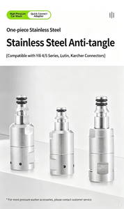 Enrouleur de tuyau <span class=keywords><strong>auto</strong></span>-rétractable en acier au carbone 1 pouce NPS 1" DN25 15m avec connecteur pivotant pour nettoyeur haute pression pour le nettoyage des rues - Product Image 3