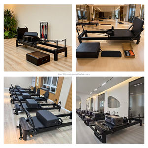 Vendite calde commerciale nero alluminio <span class=keywords><strong>Pilates</strong></span> Reformer macchina <span class=keywords><strong>Pilates</strong></span> Reformer per Studio <span class=keywords><strong>Pilates</strong></span> - Product Image 4