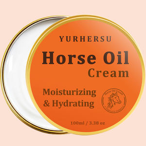 <span class=keywords><strong>Pommade</strong></span> à l'huile de cheval pure pour réparer et hydrater la peau, baume multi-usages pour le <span class=keywords><strong>visage</strong></span>, les mains, le corps, l'eczéma et les soins de la peau sèche, 100g - Product Image 1