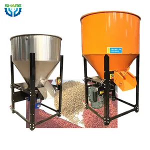 Mélangeur automatisé d'aliments pour volaille Machine de mélange de graines Machine d'enrobage de graines de soja et de maïs