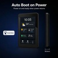 4.99 İnç Duvara Monte Android 15 Dokunmatik Panel Tablet PC RK3566 PoE RS232 RS485 Oda Rezervasyonu Erişim Kontrolü Endüstriyel HMI OEM ODM
