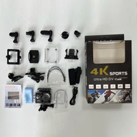 Caméra d'action sportive étanche 18-en-1 pour vlog vidéo, Wi-Fi 4K HD, idéale pour la moto et les activités de plein air