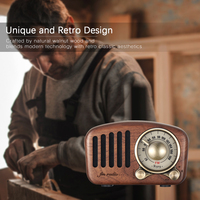 Mahoni Klasik Kayu Fm Retro Audio Radio Vintage Antik Radio Audio Player
