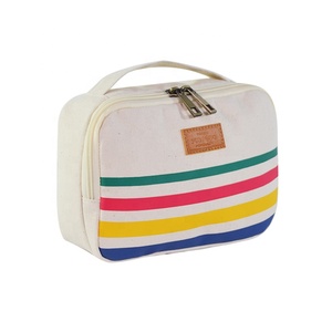 Trousse de Maquillage Zippée Tendance Écologique pour Hommes et Femmes, Idéale Voyage et Extérieur, Vente en Gros, Dernière Collection pour Sacs Personnalisés en Toile - Product Image 3