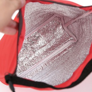 Insulated Lunch Bag Light Blue Multipurpose Travel Storage Cooler Bag - Product Image 4