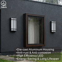Lampe murale extérieure LED étanche pour jardin, véranda, patio, éclairage de maison