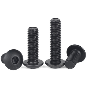 J&Gong Semi Circular Head Hex <b>Socket</b> Cap <b>Screws</b> M3 M4 M5 M6 M8 M10 M12 High Strength 10.9 Grade - Product Image 3