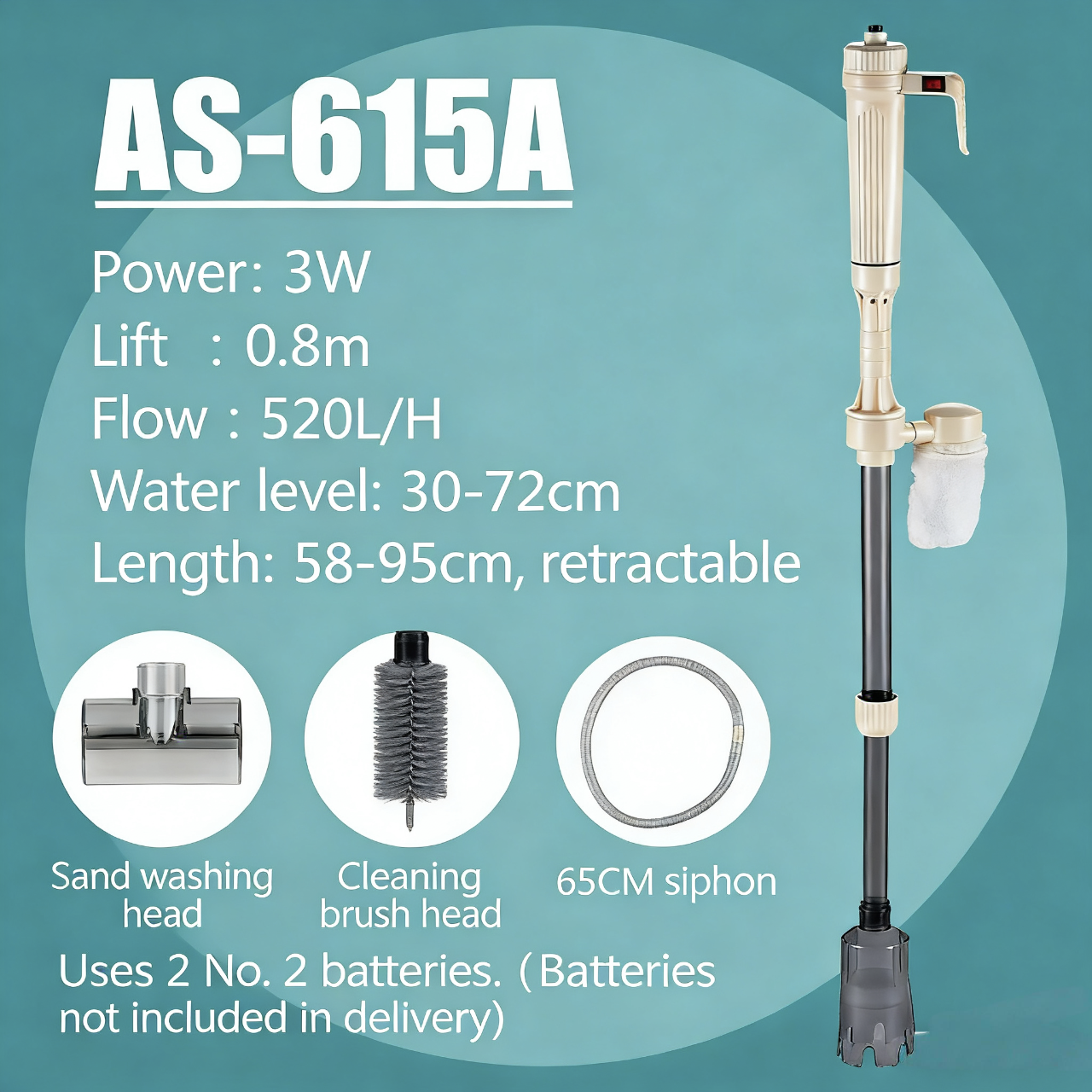AS-615A (senza alimentatore)