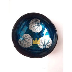 Handmade Lacquer <b>Coconut</b> <b>Shell</b> Bowls Natural Vegan Friendly Salad Bowls for Zero Waste Kitchen Decor - Product Image 4