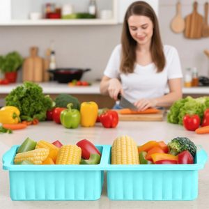 Bac à glaçons en silicone de qualité alimentaire, congélation rapide, démoulage facile, préservation de la fraîcheur, usage familial - Product Image 3