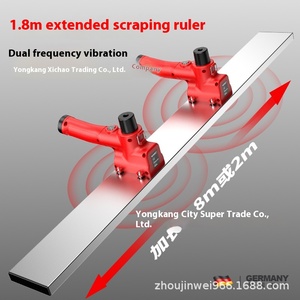 Industrial Concrete Scraper Stainless Steel Wall Leveler Lithium <b>Battery</b> Vibration Level Meter <b>Flat</b> Machine Vibrating Industrial - Product Image 5