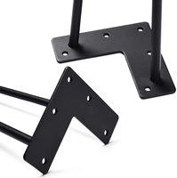 Pieds de table en métal Sondoly en gros, pour table de bureau, table de porte