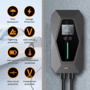 Usato per <span class=keywords><strong>Tesla</strong></span> 22KW Fast Home Smart <span class=keywords><strong>Wallbox</strong></span> 380V 3-Phase 32A CCS EV stazione di ricarica Chademo IP55 stazioni di ricarica a parete - Product Image 4