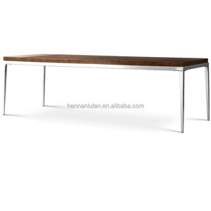 Comedor de lujo americano contemporáneo Forma minimalista Mesa de comedor rectangular <span class=keywords><strong>Benoit</strong></span> - Product Image 3