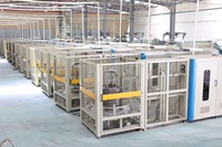Ressort faisant la machine cnc tailles nouveau matelas à poche compressé canapé en zigzag