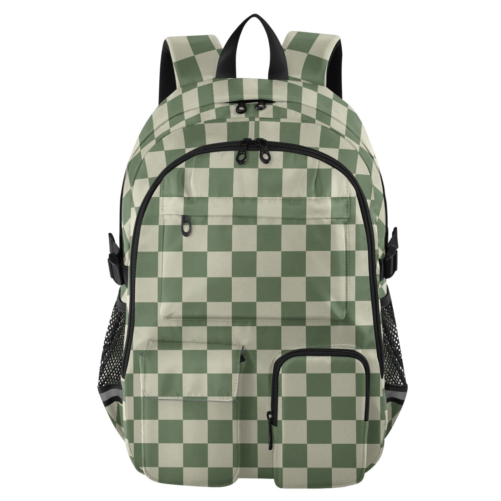 Green checkered