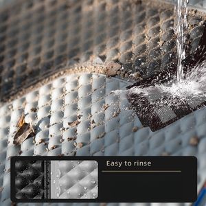 Alfombrilla de coche de cuero LICHI con logotipo de aleación personalizado moldeada por inyección de doble color TPE 4 Uds almohadilla de pie de coche para <span class=keywords><strong>Audi</strong></span> <span class=keywords><strong>Q5</strong></span> - Product Image 4