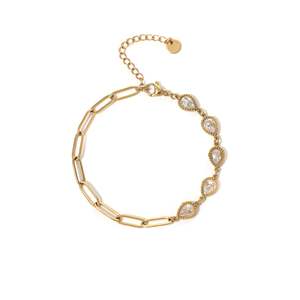 PXK-0240 สร้อยข้อมือแฟชั่นแบบโซ่และแบบเชื่อมต่อ - Product Image 1