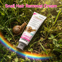 Crème dépilatoire naturelle et indolore FUXIN OEM ODM, action rapide en 3 minutes, pour tout le corps, marque privée, pour hommes à peau normale