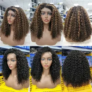 Glueless Double Drawn Bone Short Straight Bob Wigs Raw Indian Human Hair Lace HD Lace Frontal Full Lace Human Hair Wig