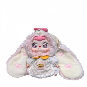 オリジナルIP 豆包 400% オリジナル消えるバーガーシリーズ ぬいぐるみブラインドボックス ファッション玩具 クリエイティブかわいい動物ドール - Product Image 1