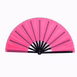 Abanicos de Mano Chinos Personalizados con Logotipo, Abanico Grande de 10 Pulgadas, Abanicos Plegables Portátiles de Plástico para Bailar - Product Image 5