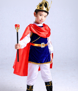 Ensemble <span class=keywords><strong>de</strong></span> costumes <span class=keywords><strong>de</strong></span> prince pour garçons pour Halloween - Tenue <span class=keywords><strong>de</strong></span> spectacle <span class=keywords><strong>de</strong></span> <span class=keywords><strong>conte</strong></span> <span class=keywords><strong>de</strong></span> fées pour la maternelle et l'école primaire en polyester - Vente en gros - Product Image 6